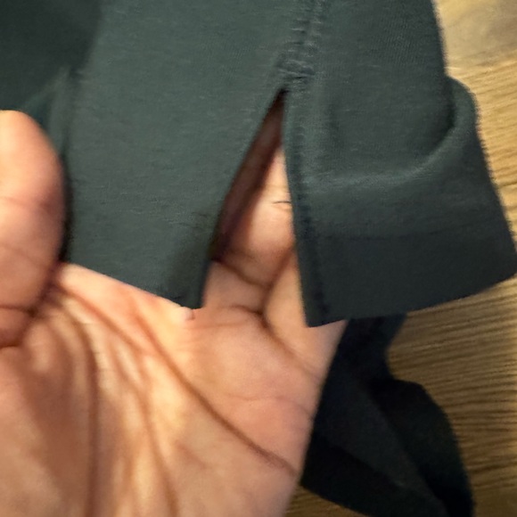 Nike dri fit workout capri pink women’s medium pink waist band lounge - Picture 12 of 14